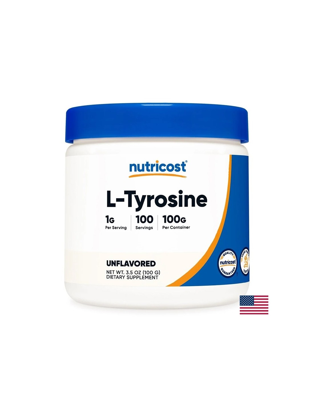 Système nerveux et déséquilibre hormonal - L-Tyrosine, 100 g de poudre