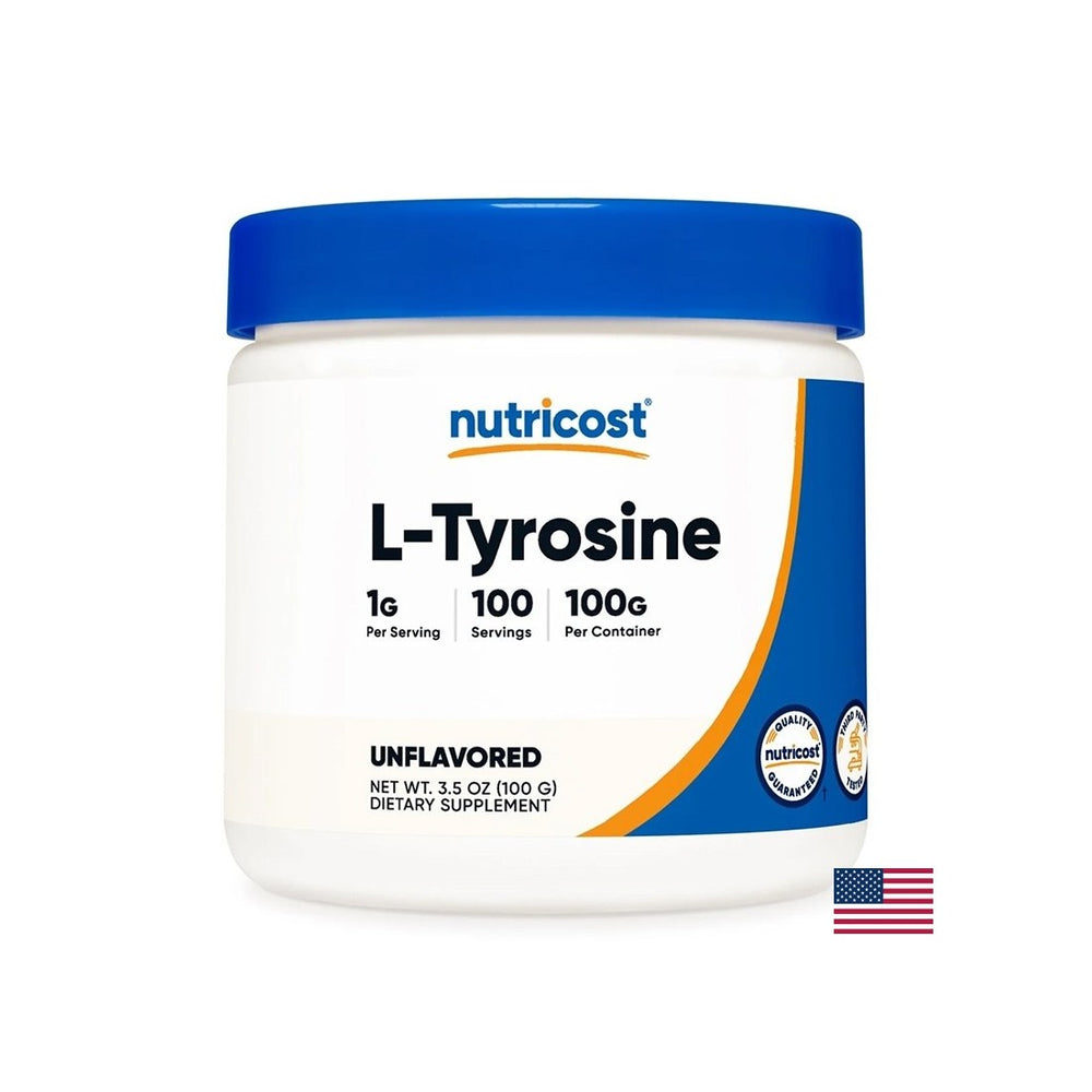 Système nerveux et déséquilibre hormonal - L-Tyrosine, 100 g de poudre
