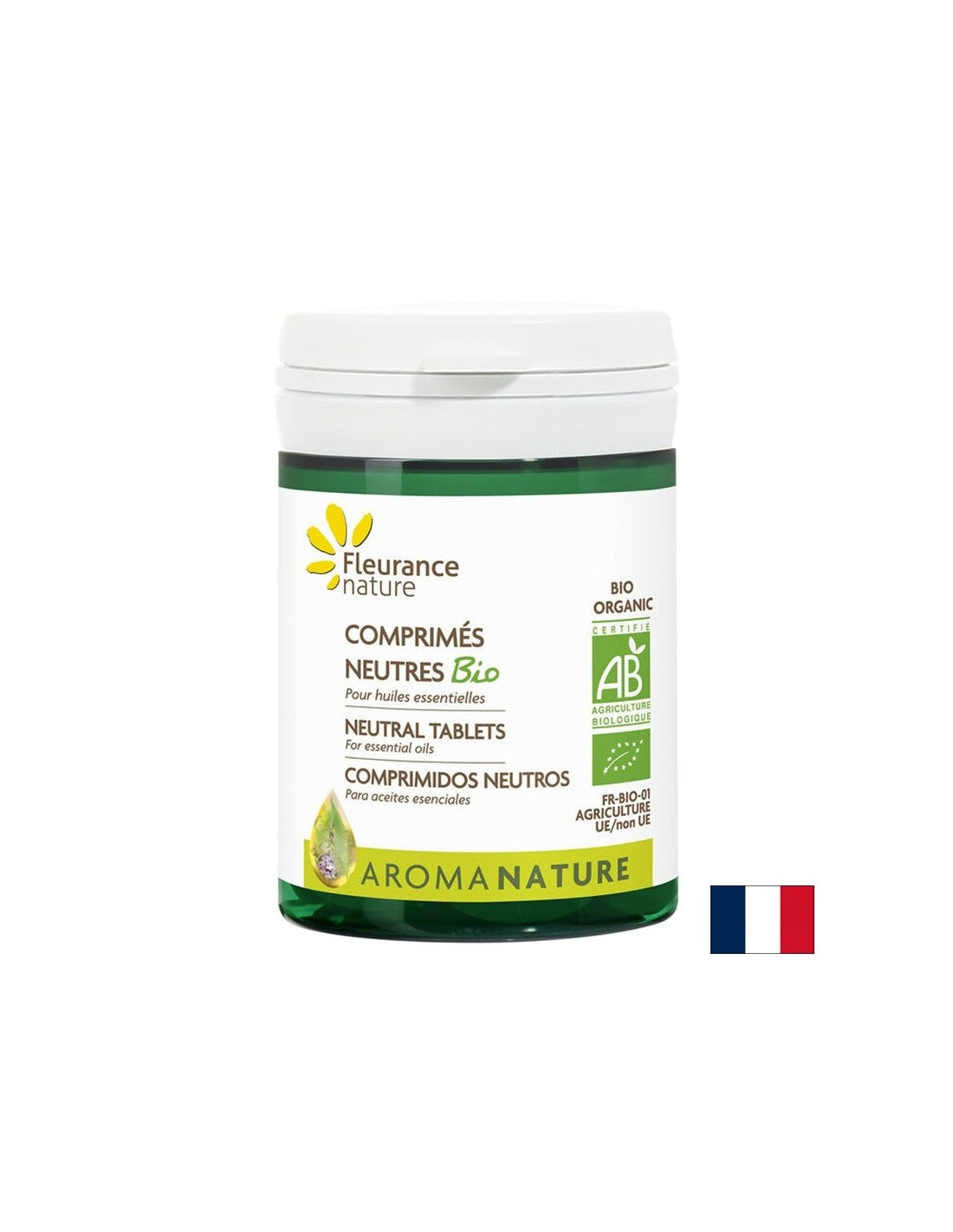 Comprimés neutres pour les huiles essentielles, 60 pcs.