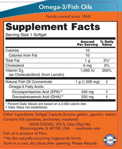 TRI-3D Omega - 90 softgels