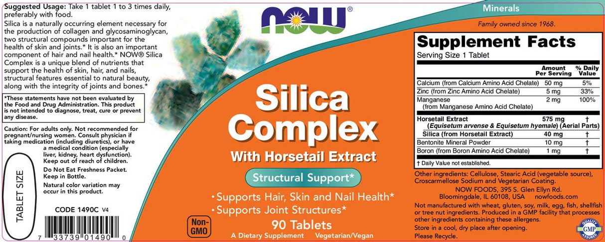 Complexe de silice 500 mg - 90 comprimés