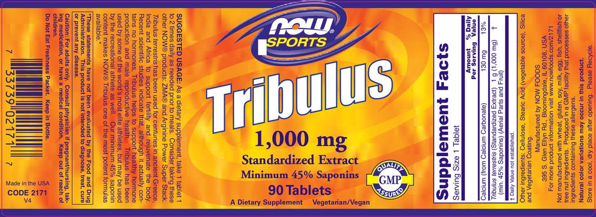 Tribulus 1000 mg - 90 comprimés