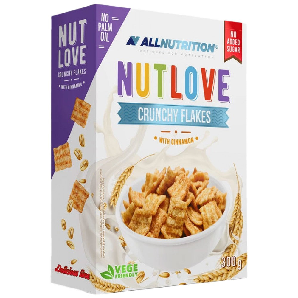 Nutlove | Flocons croquants avec de la cannelle - 300 grammes