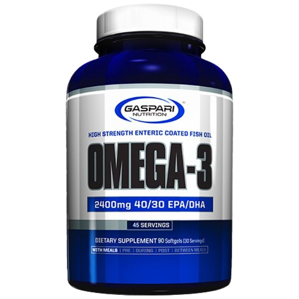 OMEGA 3/HAUTE RÉSENTATION 70% d'huile de poisson - 90 capsules de gel