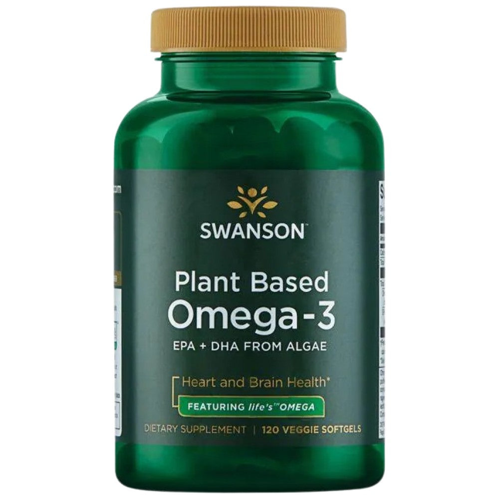 Omega-3 à base de plantes | Avec des capsules de gel Omega - 120