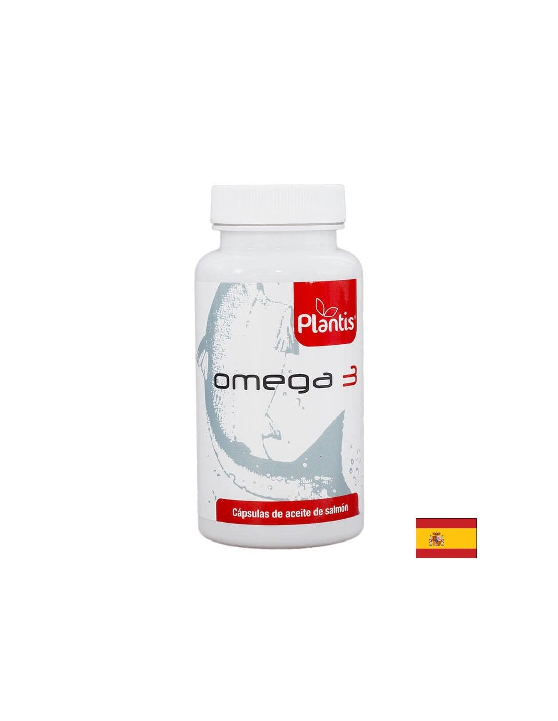 Huile de poisson (du saumon) - Omega-3 EPA et DHA - Omega 3 Plantis® - Santé cardiovasculaire et neurologique, 220 capsules