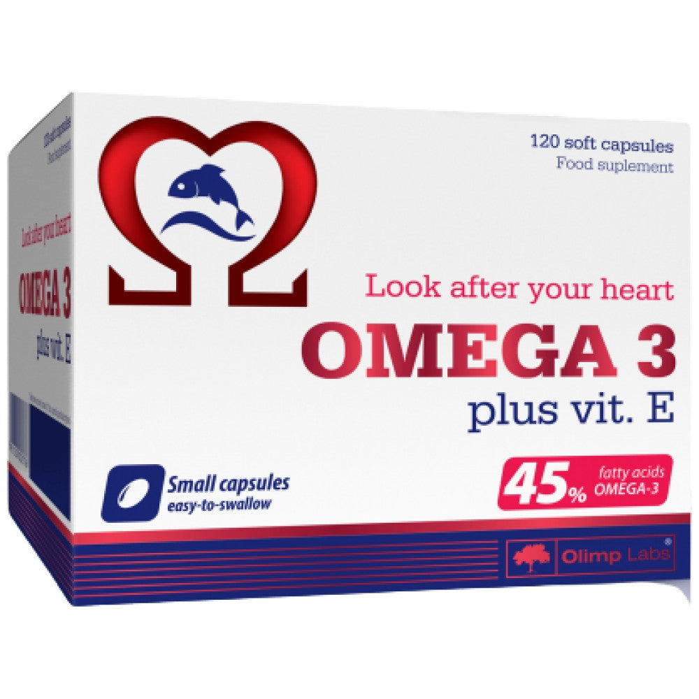 Oméga 3 plus vit e 45% - 120 capsules