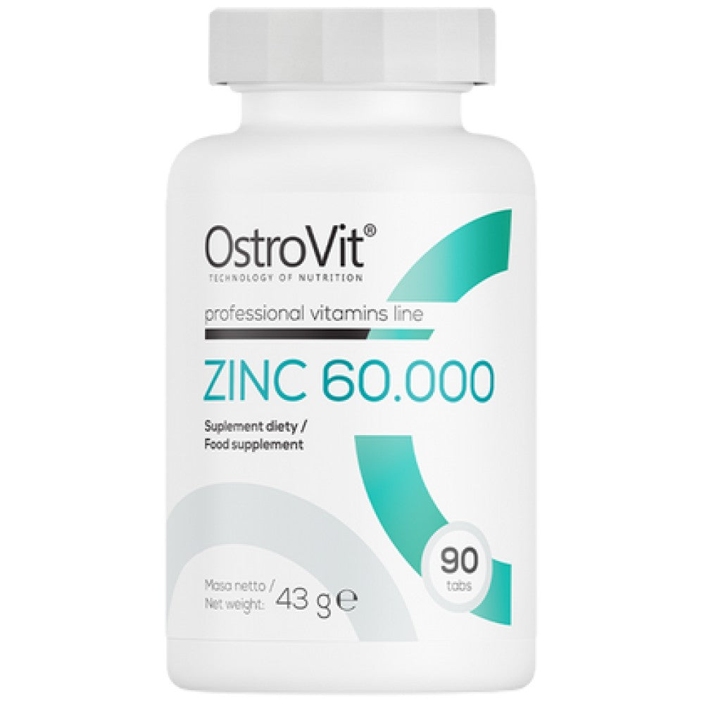 Zinc 60 000 | Picolinate de zinc 60 mg 90 comprimés