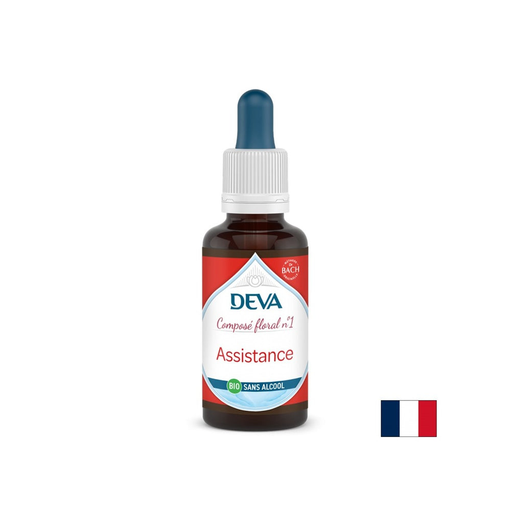 Premiers soins, Essences florales, bach Method Drops n ° 1 (sans alcool), 30 ml