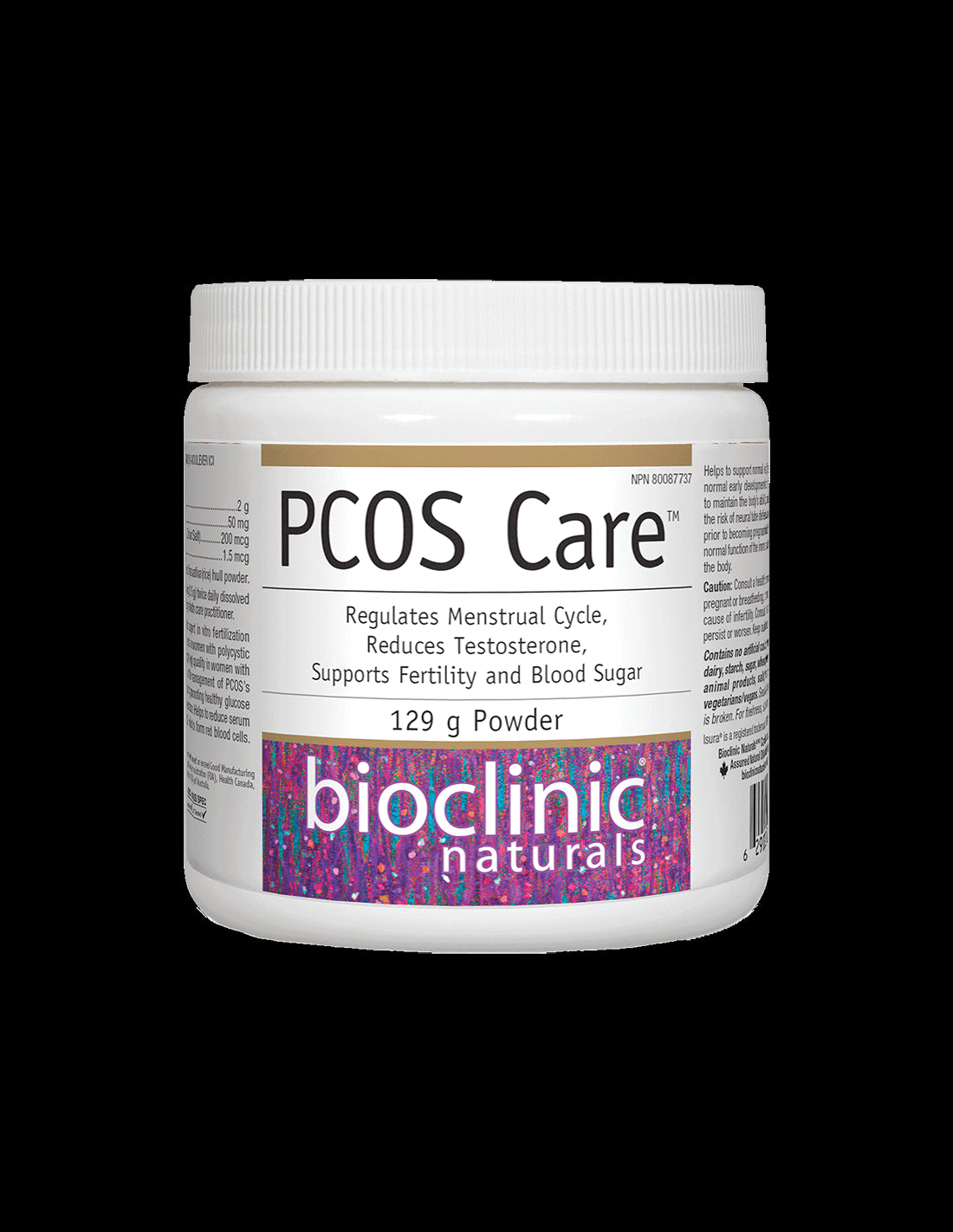 PCOS Care™ / Care for Polycystic Ovarian Syndrome x 129 g Natural Factors - Nutra Best Europe