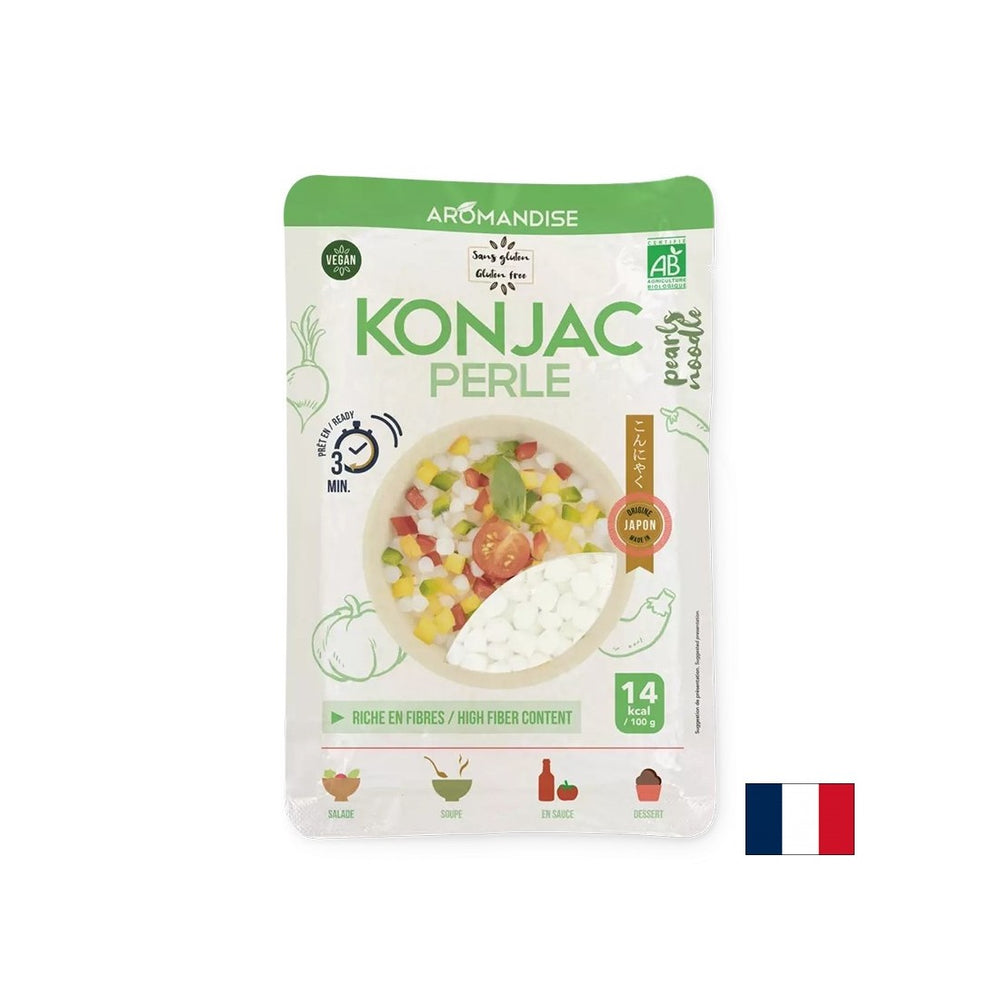 Perles sans gluten alimentaire - 3 minutes Cuisine - De la farine de konjac et de la farine de riz, 150 g