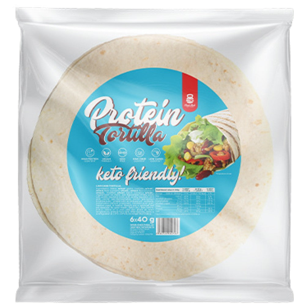 Tortilla protéique | Enveloppements amicaux à faible teneur en glucides ~ céto - 6 x 40 (240) grammes