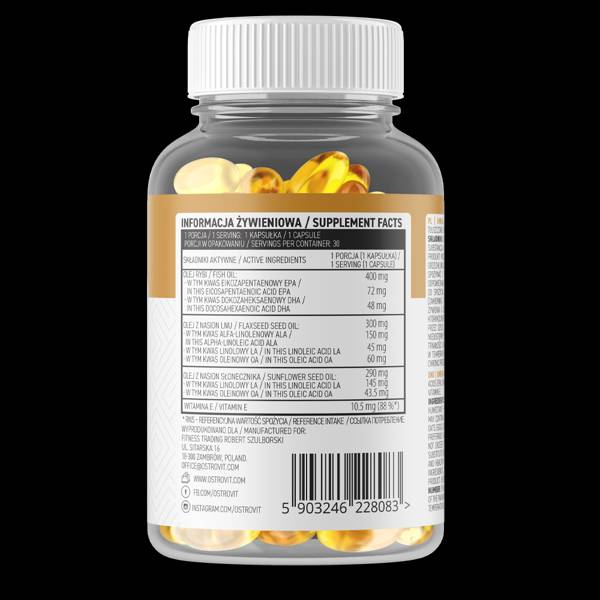Omega 3-6-9 - 30 capsules de gel
