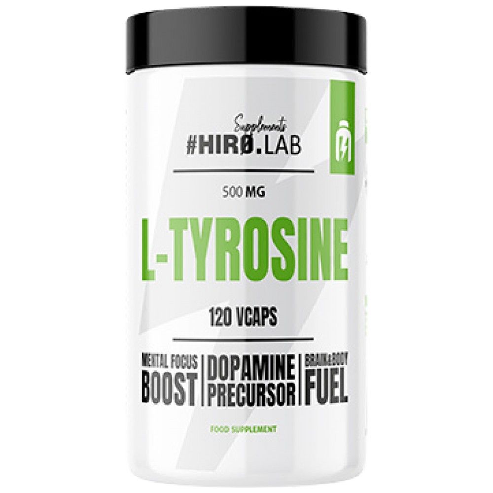 L-Tyrosine 500 mg - 120 capsules