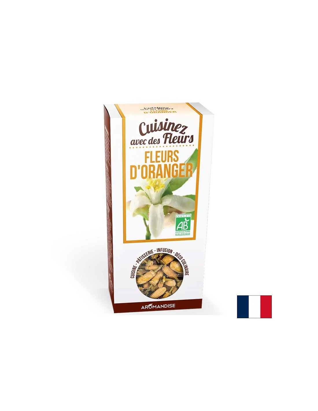 Blossom orange - pour la décoration de nourriture et de cocktails, 30 g