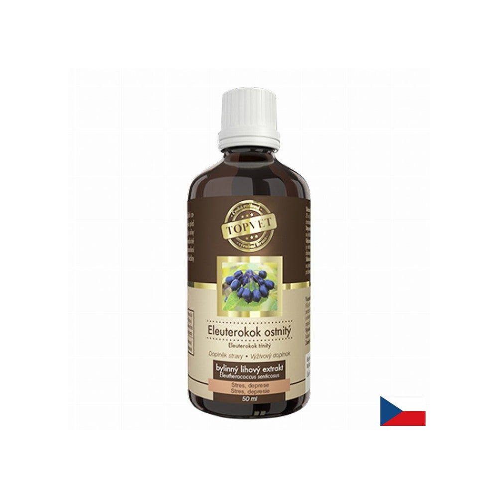 Augmente l'énergie et l'immunité - ginseng sibérien, 50 ml de teinture