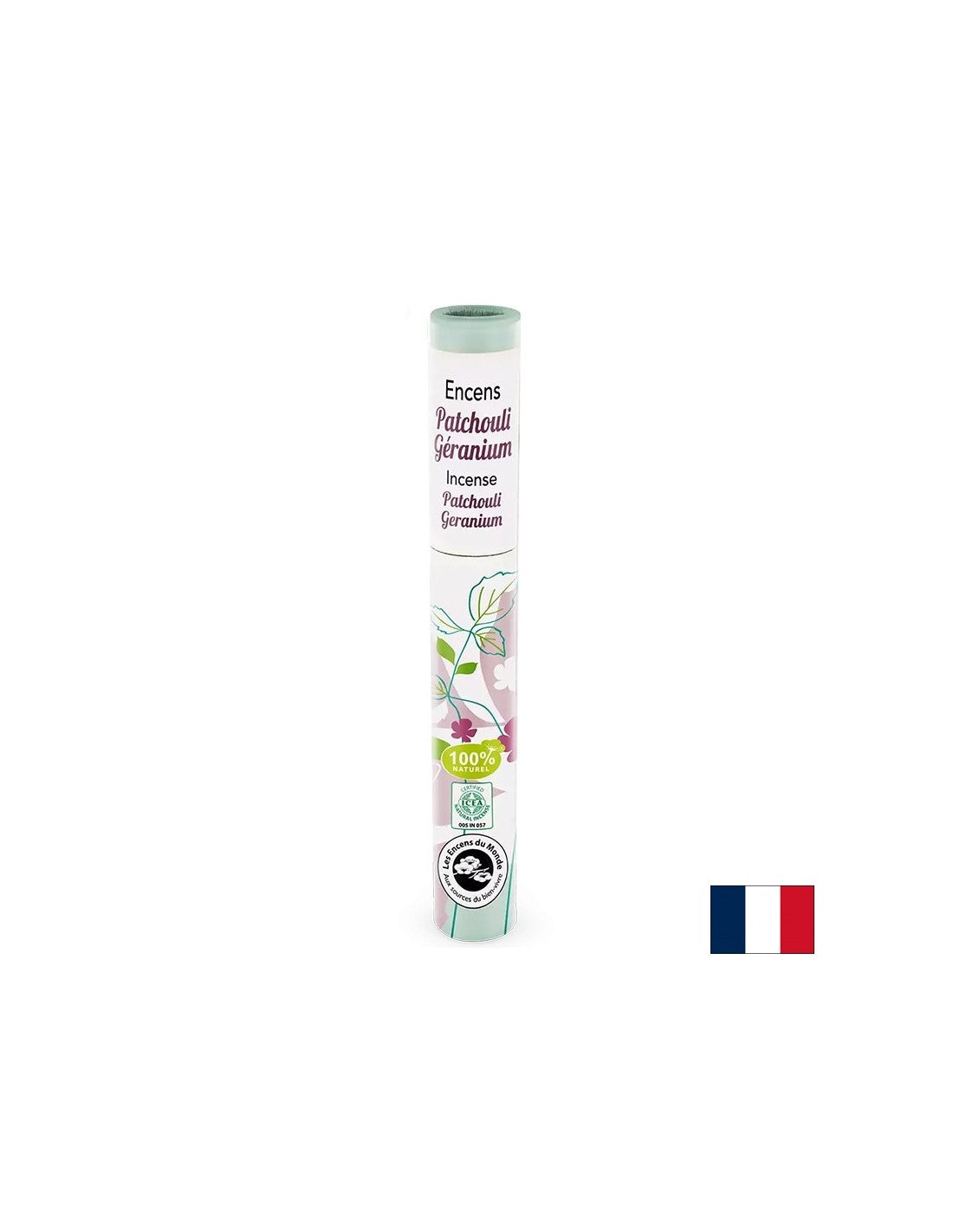 Les bâtons de brûlure avec le correctif et le parfum de géranium, 30 pcs.