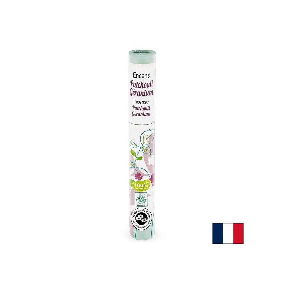 Les bâtons de brûlure avec le correctif et le parfum de géranium, 30 pcs.