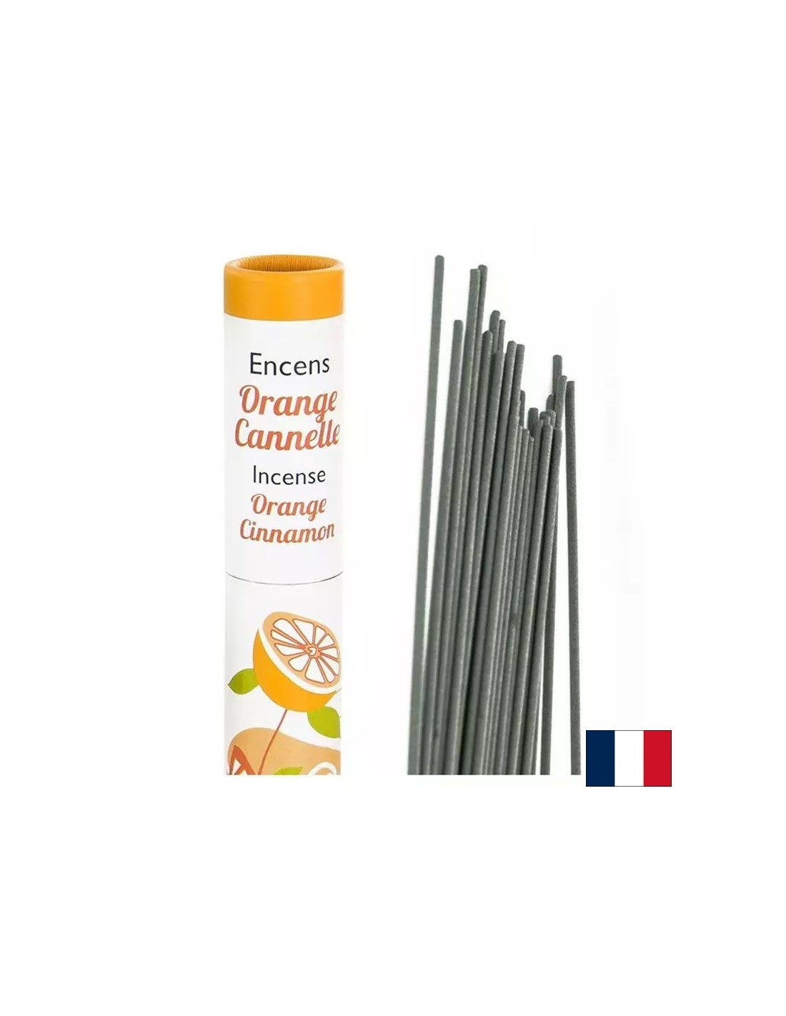 Bâtons d'encens (orange et cannelle), 30 pièces
