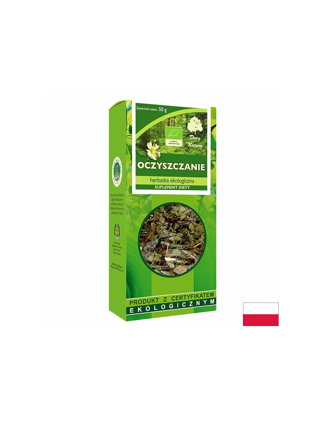 Bio de mélange à base de plantes purifiant, 50 g