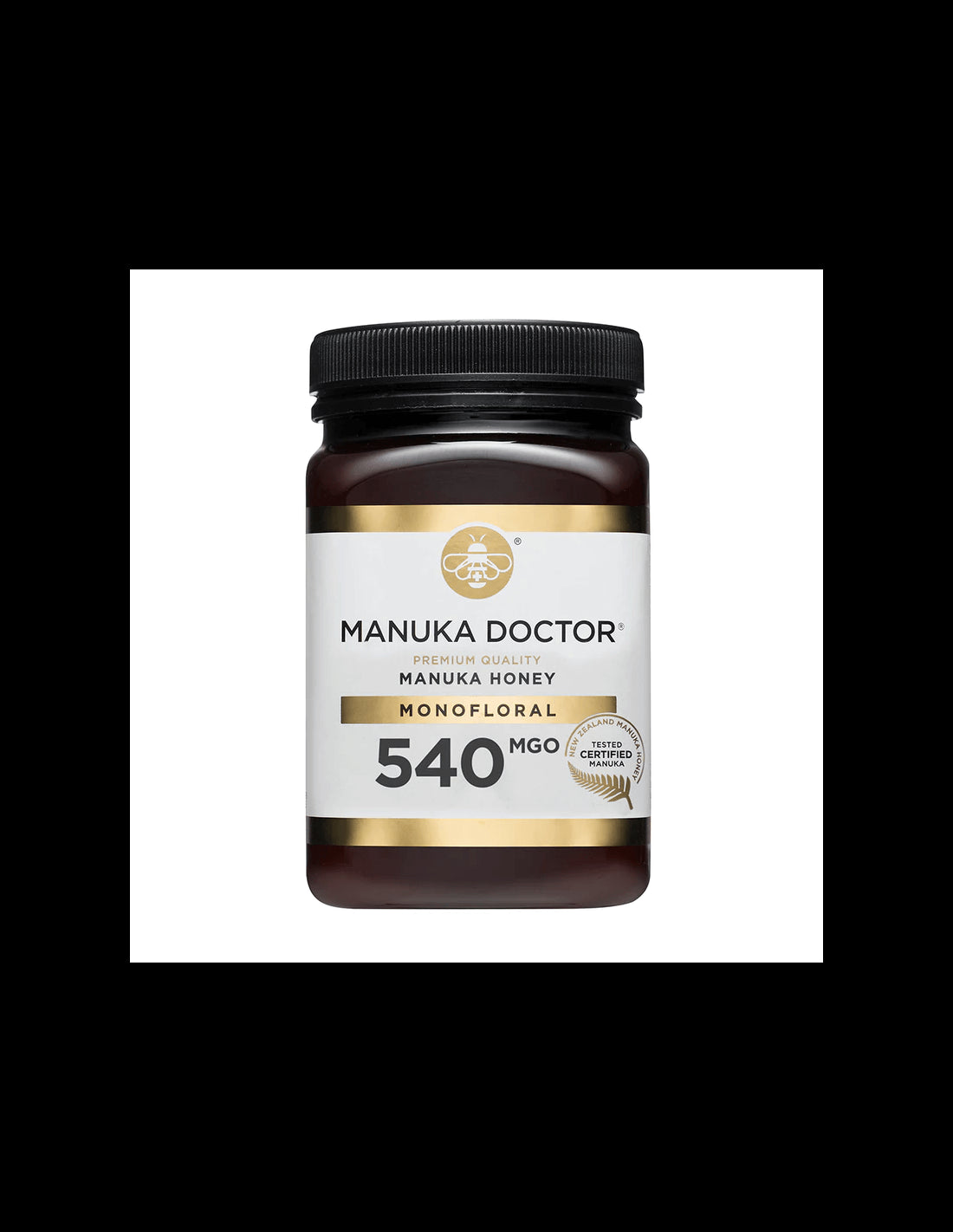 Premium Quality Monofloral 540 MGO - Monofloral manuka honey, 500 g - Nutra Best Europe
