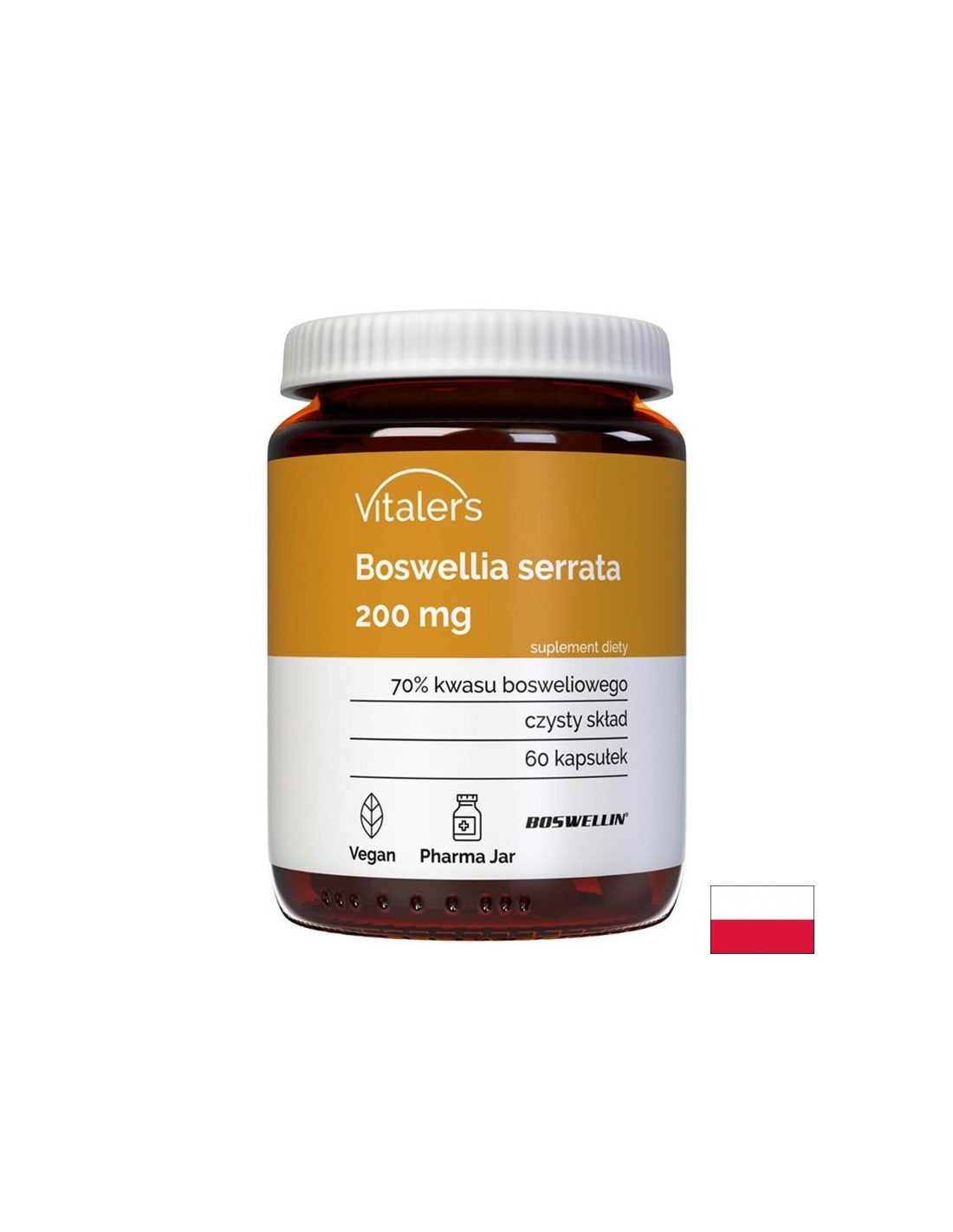 Pour les douleurs articulaires - Boswellia, 200 mg x 60 capsules