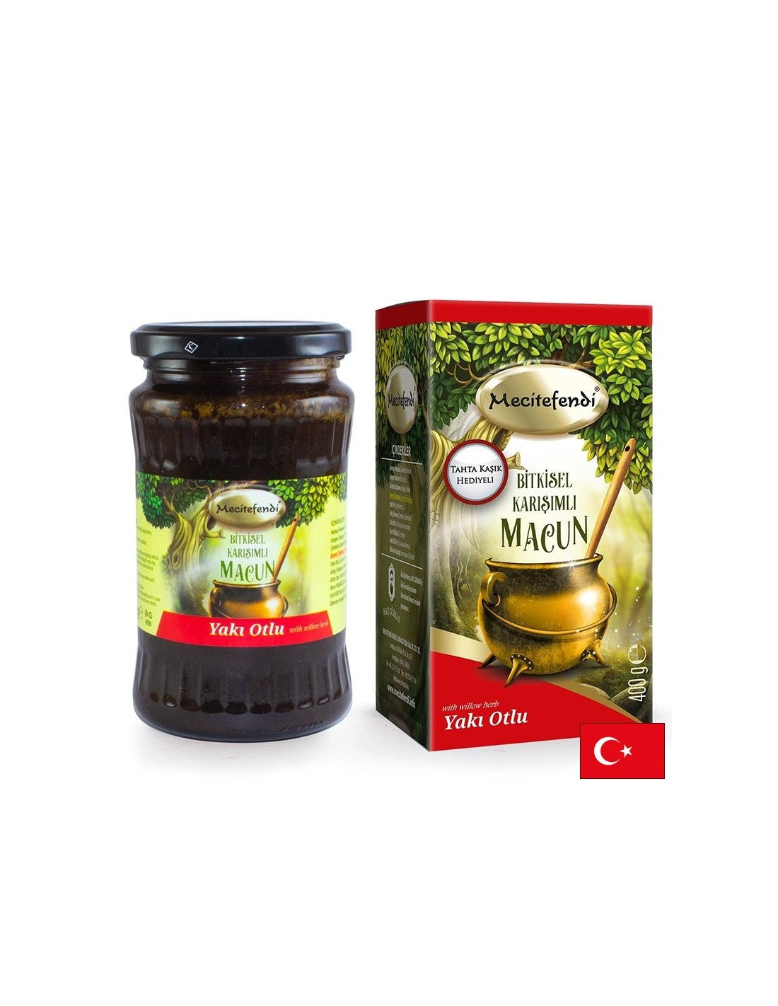 Paste à base de plantes avec saule - Diurétiques, infections des voies urinaires, 400 g