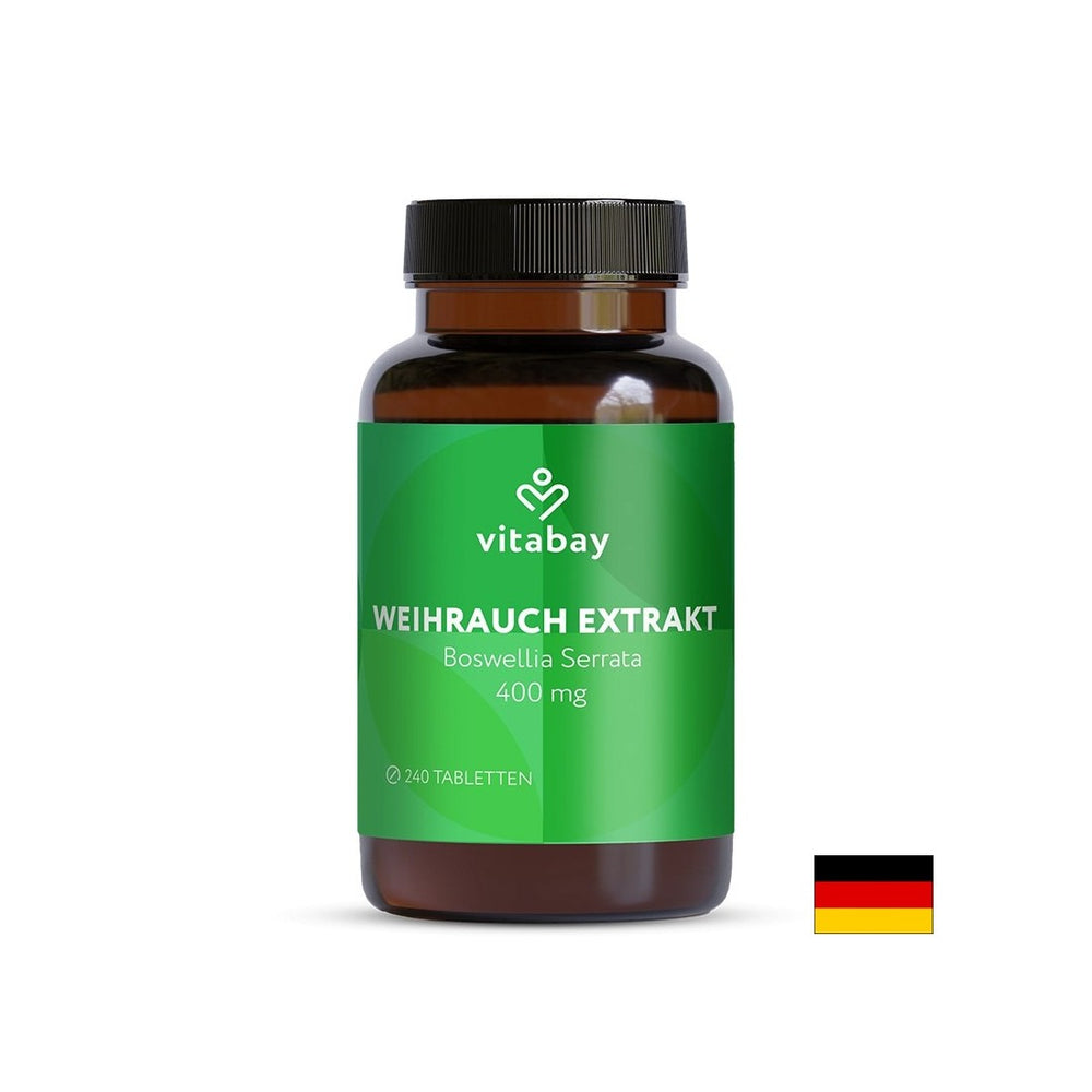 Pour l'inflammation et la douleur - Boswellia, 400 mg x 240 comprimés