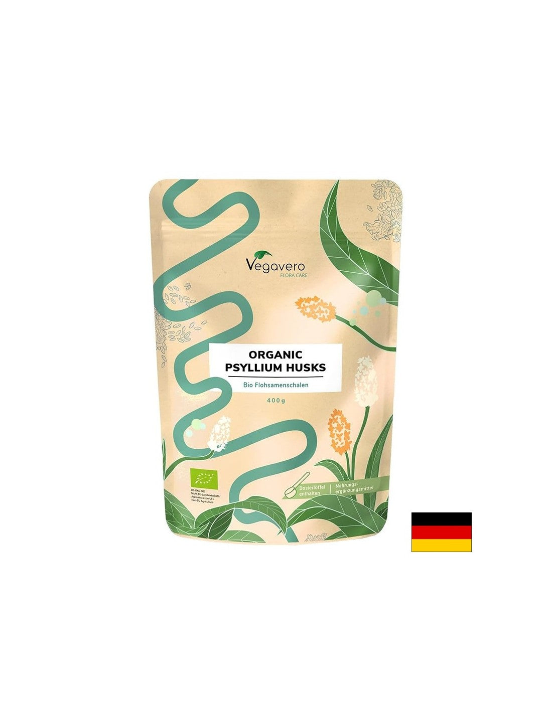Pour la constipation et les problèmes digestifs - psyllium (enveloppe), 400 g