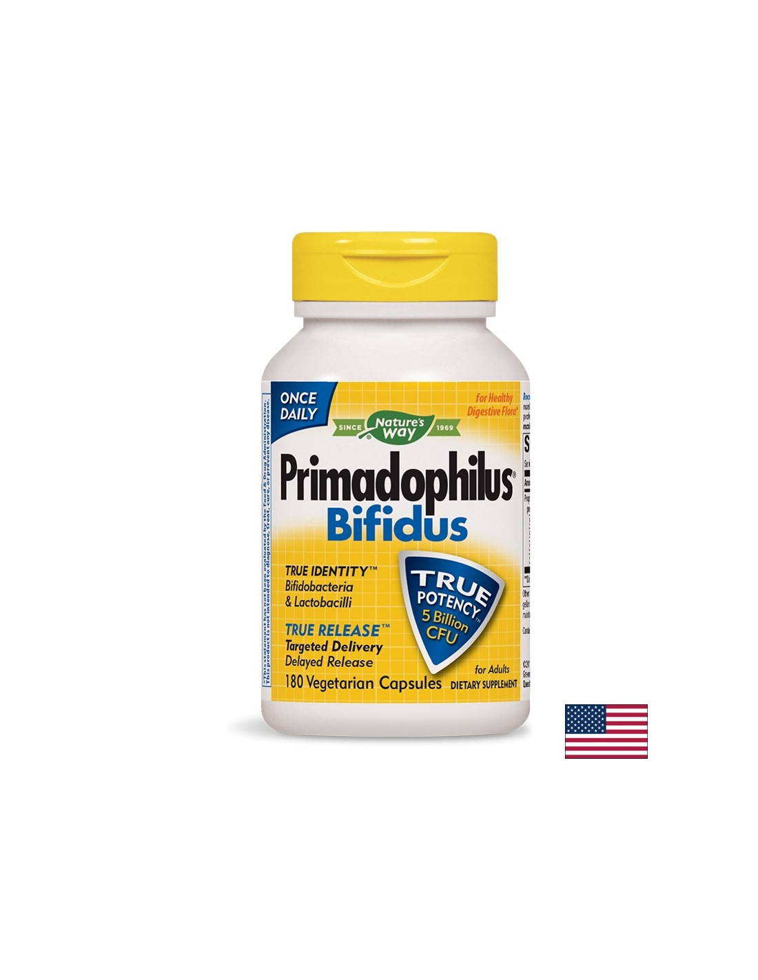 Primadophilus Original 5 milliards - 180 capsules