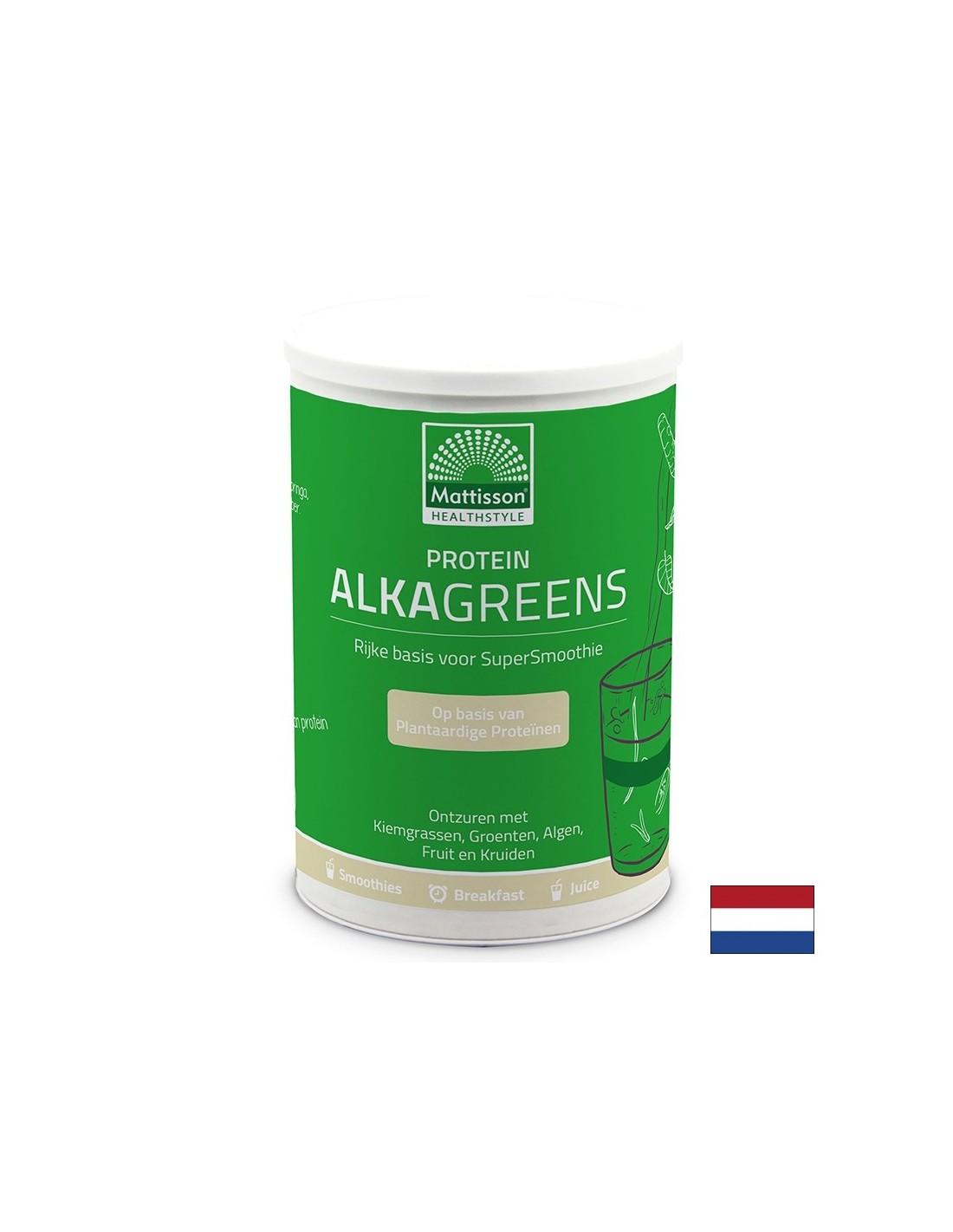 Protéine alkagreens, 300 g de poudre