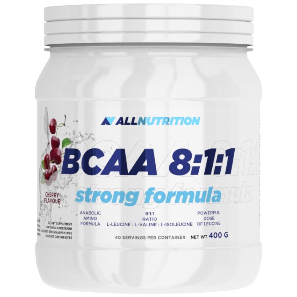 BCAA 8: 1: 1 formule forte - 400 grammes