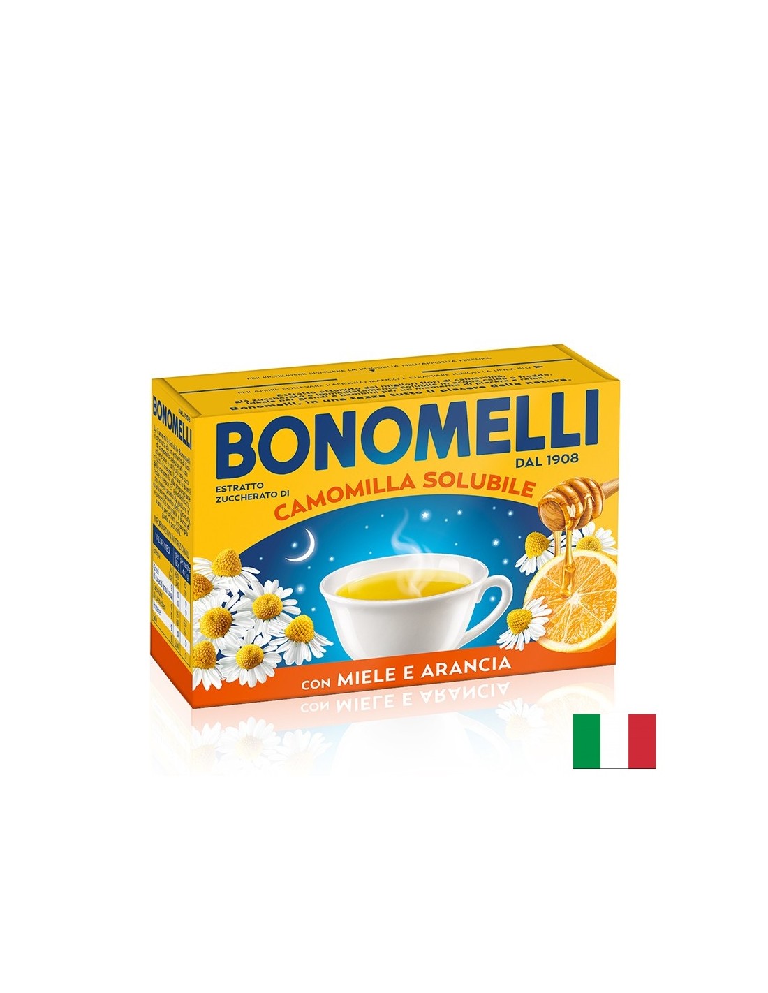 Boisson instantanée avec la camomille, le miel et l'orange, 16 sachets