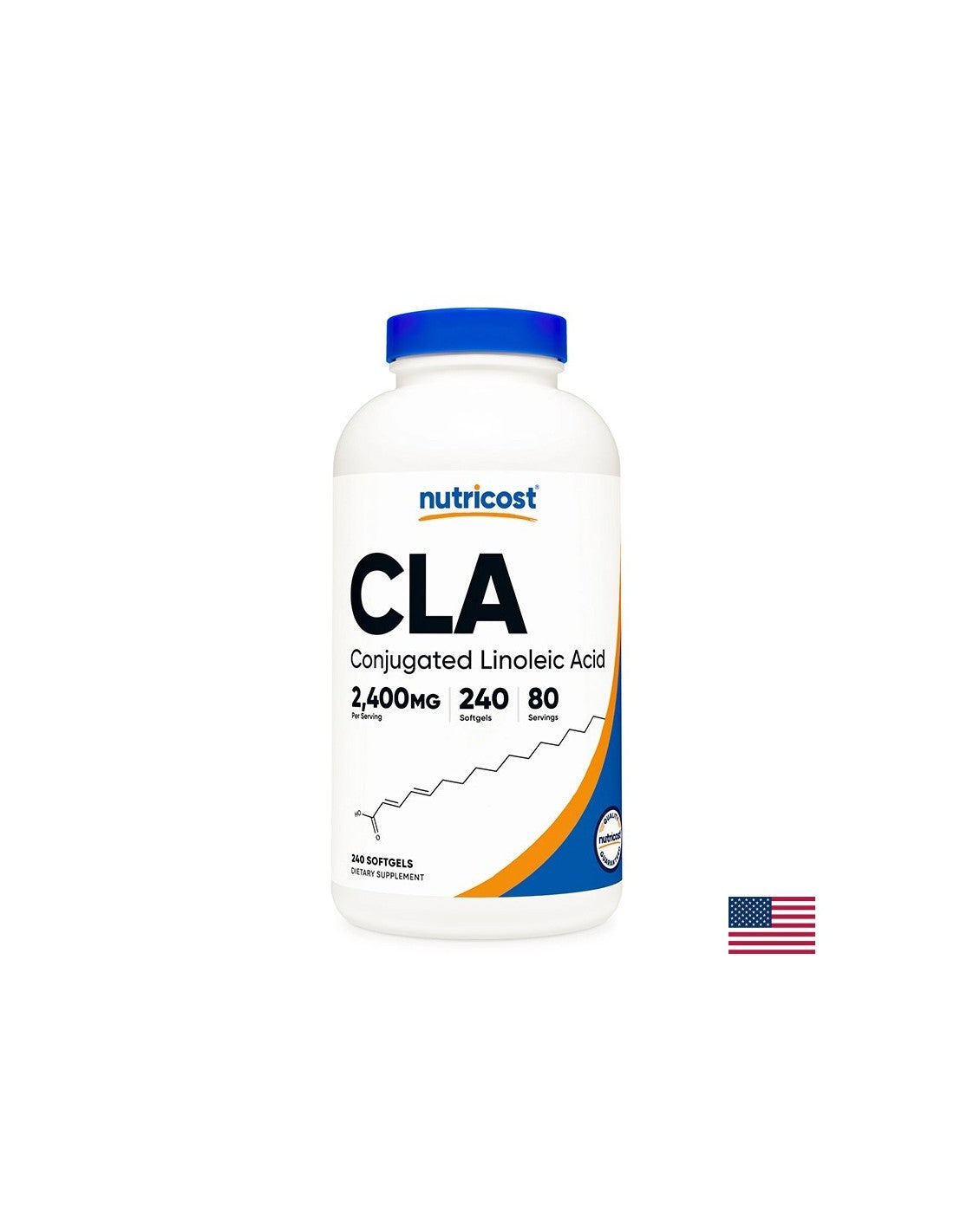 Réduction du poids - CLA/acide linoléique conjugué, 800 mg x 240 capsules softgel