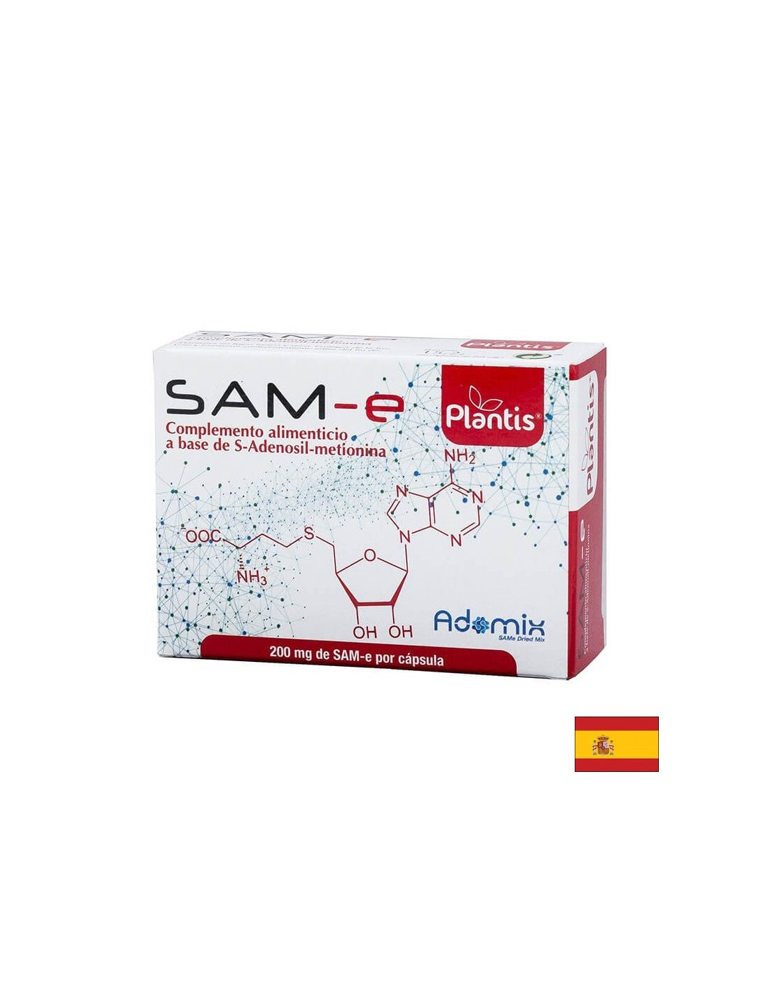 Détente du système nerveux - Sam-e Plantis, 200 mg x 30 capsules