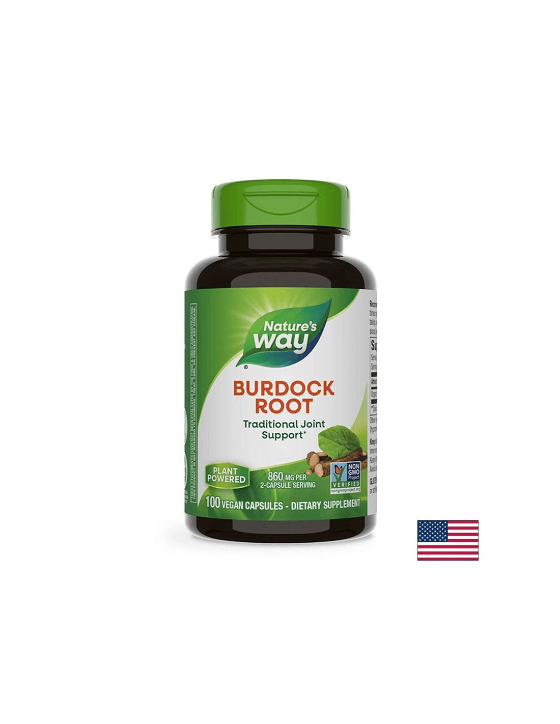 Racine de bardane 475 mg - 100 capsules