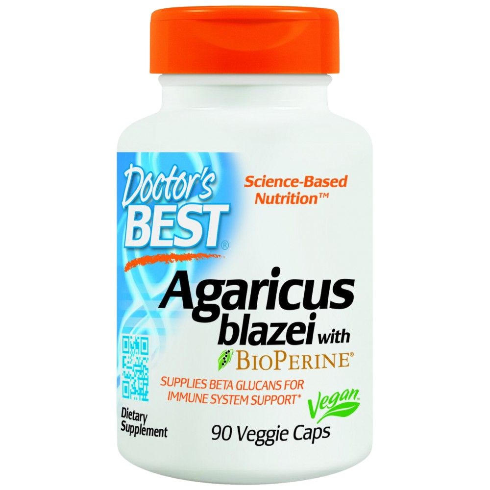 Meilleur Agaricus blazei avec biopérine - 90 capsules