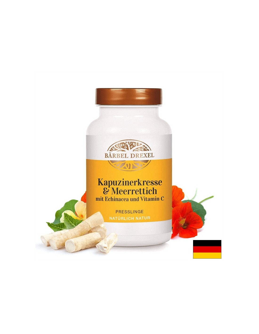 Infections respiratoires et urinaires - Latina, raifort, échinacée et vitamines B2 & C, 360 comprimés