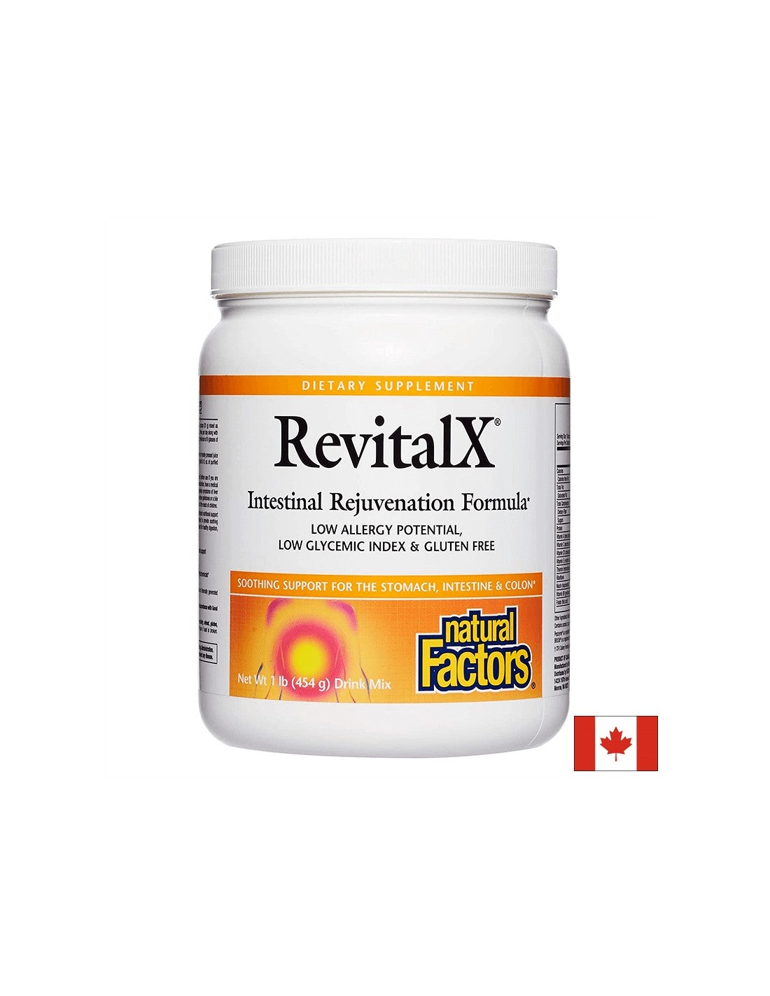 Formule de rajeunissement intestinale Revitalx® - 454 grammes