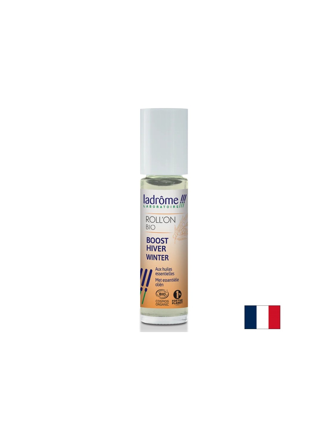 Roll-on avec des huiles essentielles pour l'énergie, bio, 10 ml