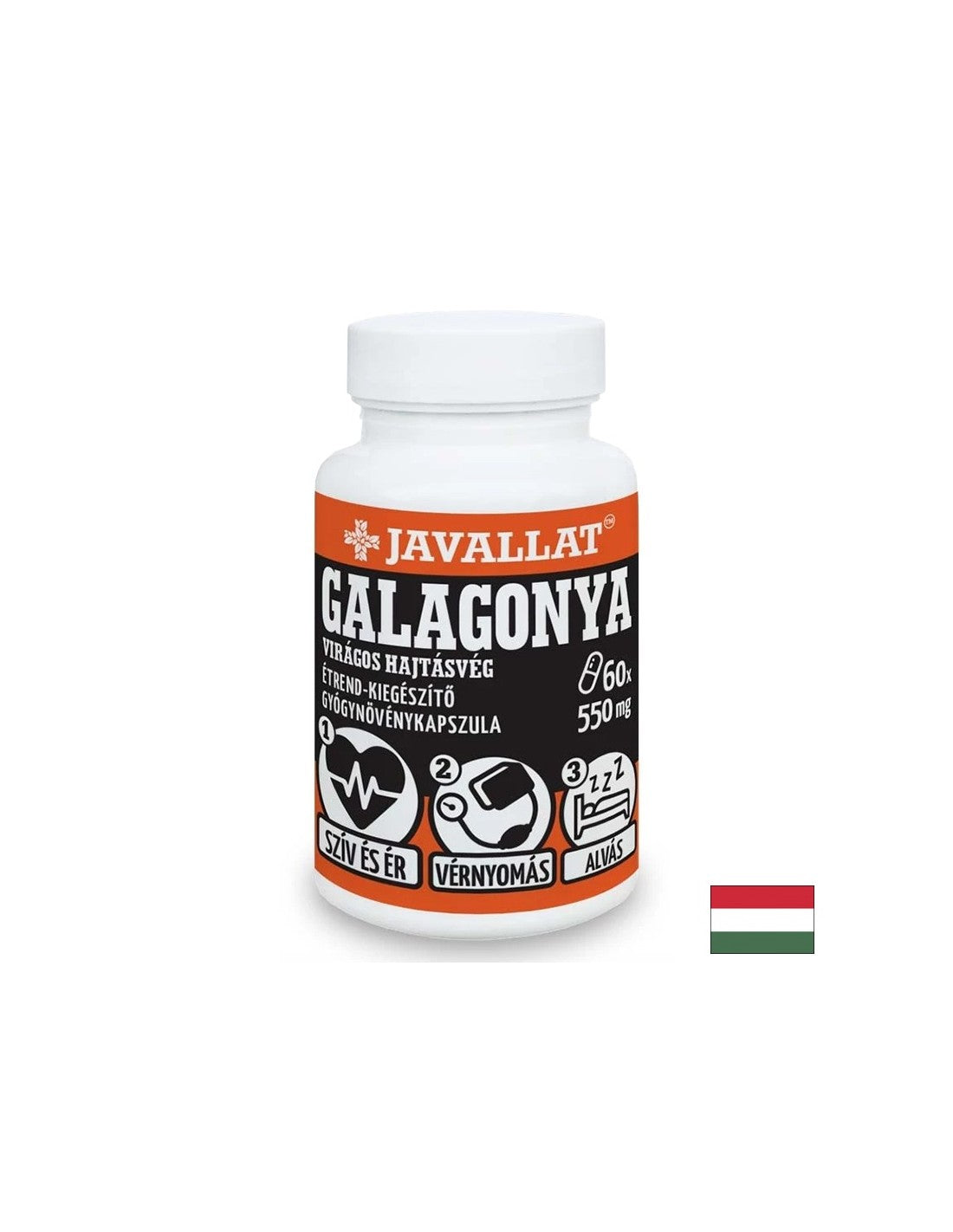 Système cardiovasculaire - aubépine (feuille et fleur), 550 mg x 60 capsules