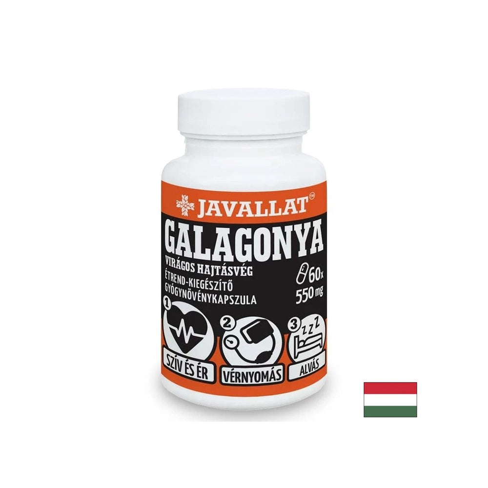 Système cardiovasculaire - aubépine (feuille et fleur), 550 mg x 60 capsules