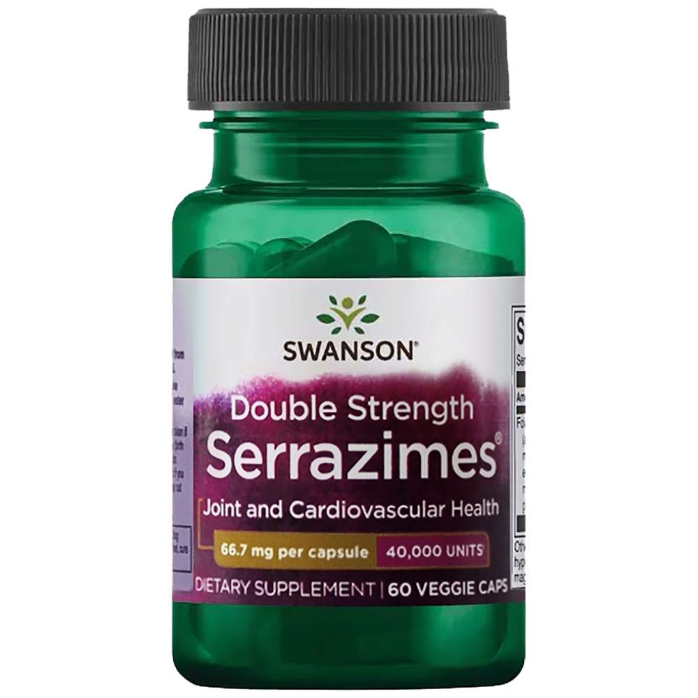 SERRAZIMES OPTIMUM SERRAZIMES 40 000 unités 66,7 mg 60 capsules