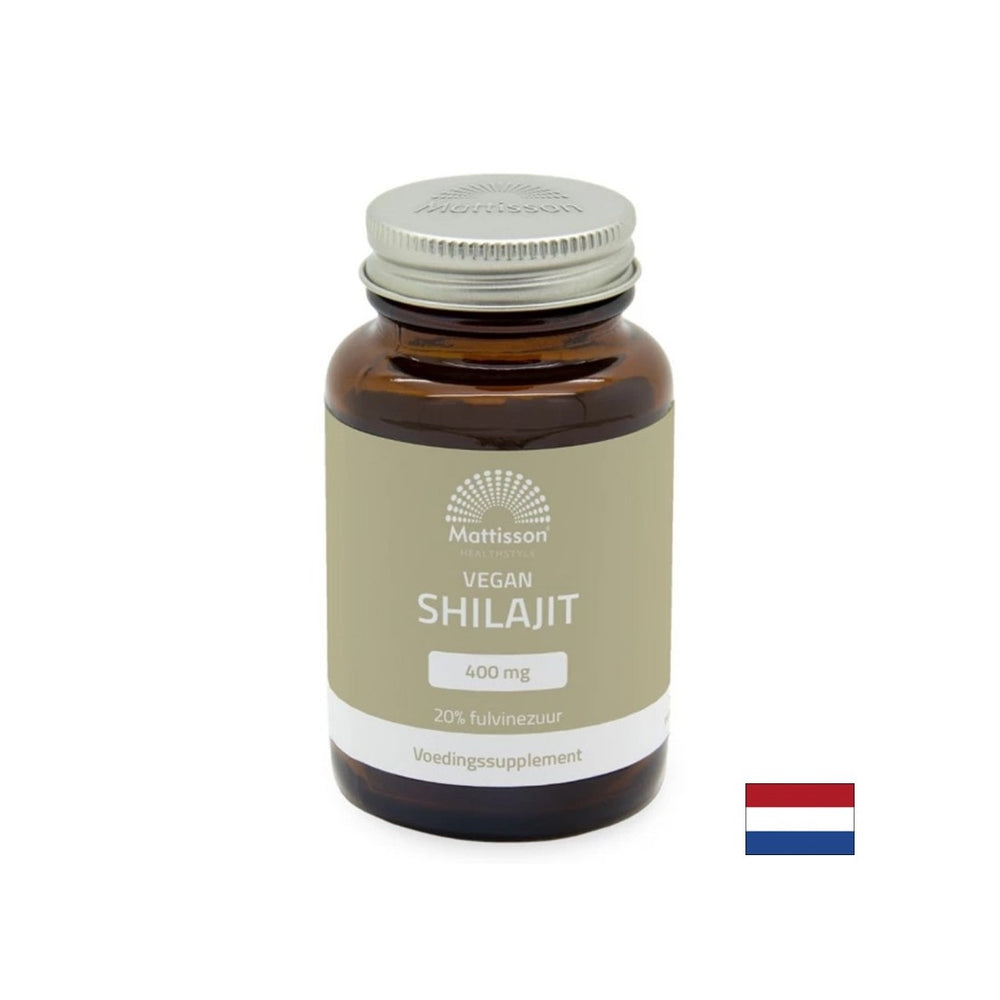 Shilajit - Énergie, endurance et récupération cellulaire, 400 mg x 60 capsules
