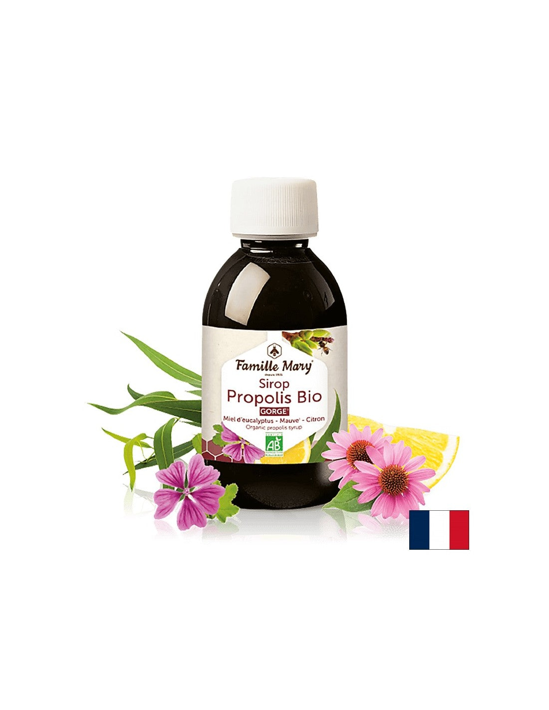 Sirop pour une gorge saine avec bio propolis, 150 ml