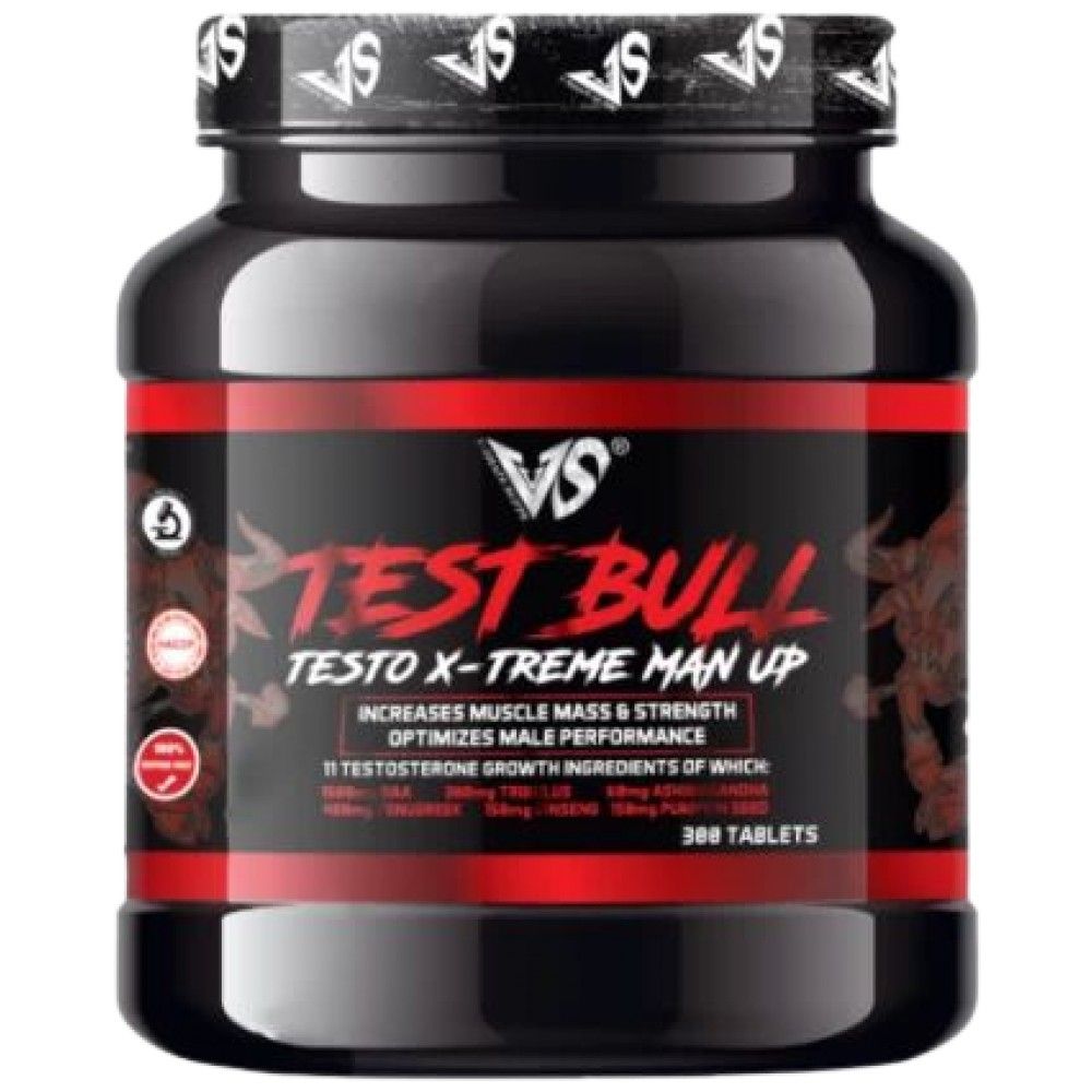 Test Bull | Testo X-Treme Man Up - 300 comprimés