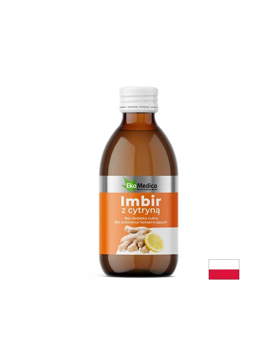 Jus de gingembre et jus de citron - bonne digestion et forte immunité, 250 ml, 25 doses