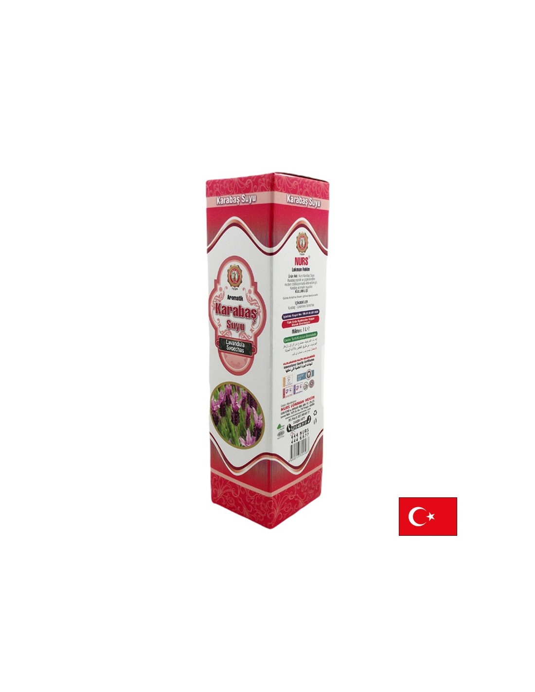 Jus de lavande français pour le système nerveux, 1000 ml