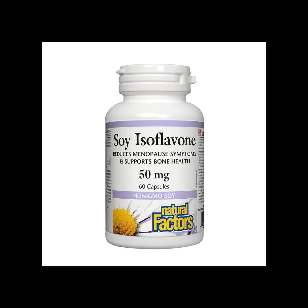 Complexe d'isoflavones de soja 50 mg - 60 capsules