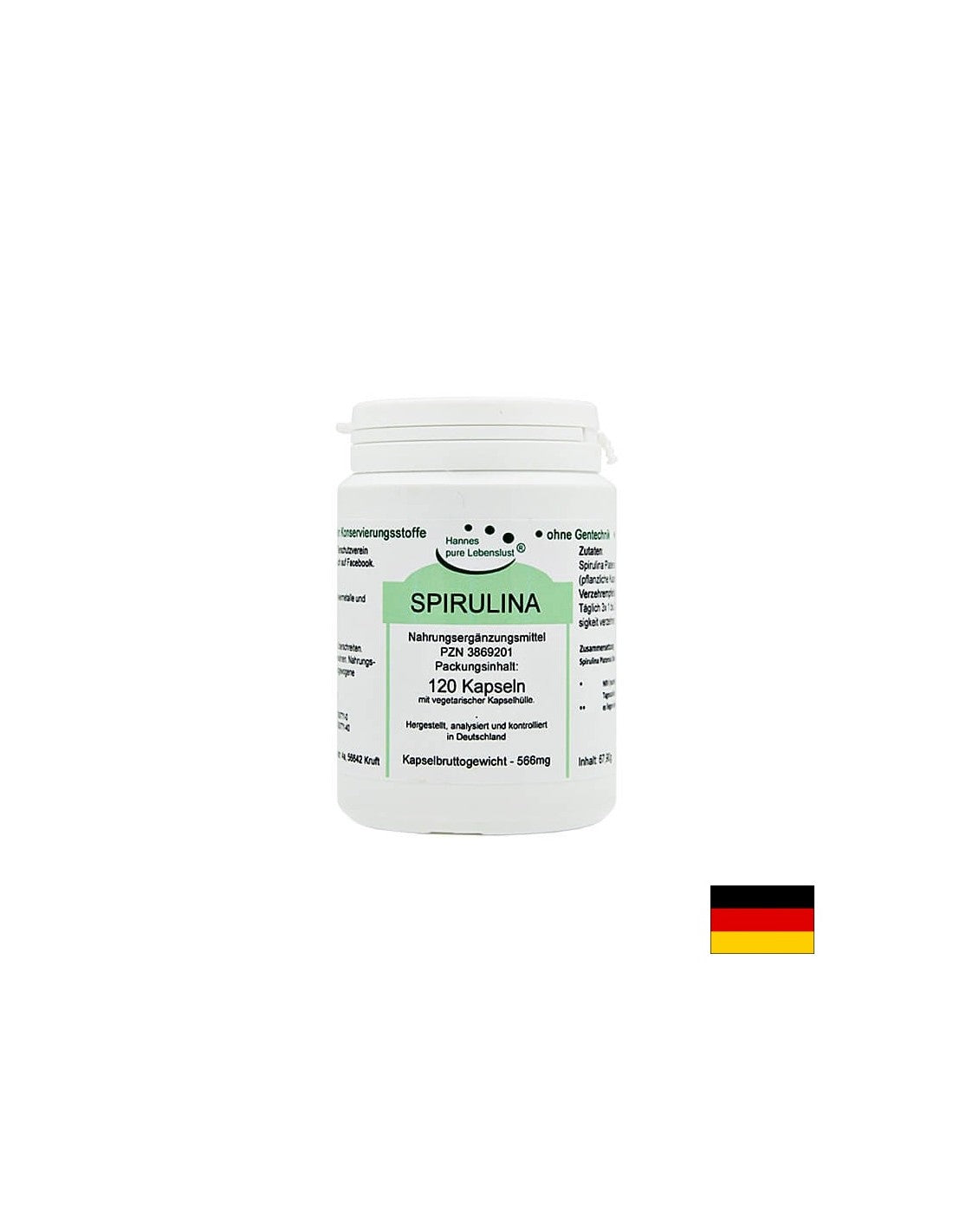 Spiruline/spiruline, 120 capsules